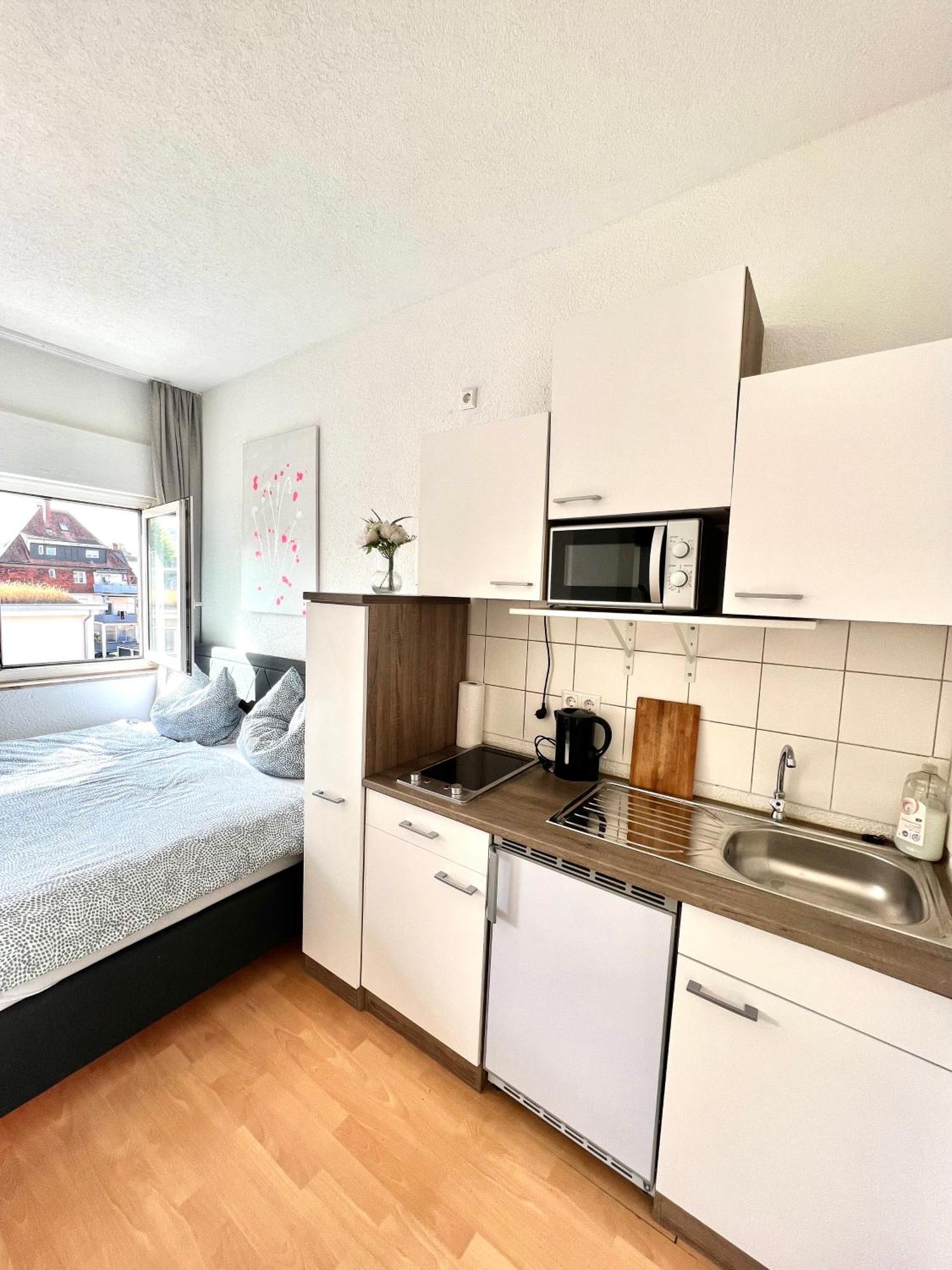 Budget City Appartement Kueche,Bad, Parken Im Zentrum Von Ravensburg Exteriér fotografie